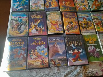 Videocassette vhs Walter disney originali
