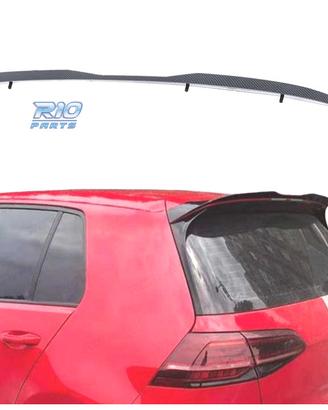 SPOILER ALETTONE VOLKSWAGEN VW GOLF 7 7.5 GTI IN C