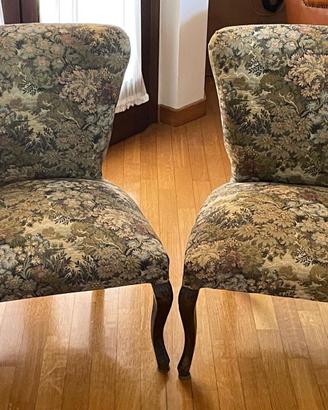 N 2 poltroncine vintage