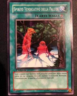 Yugioh spirito vendicativo della palude ldi i103 c