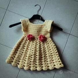 Abitino bimba 3/6 mesi fatto a mano 