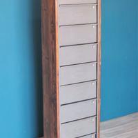 Schedario, armadietto mettitutto, industrial