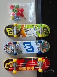 Lotto 3 Finger Skateboard Double Duck Disney