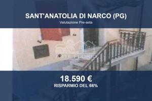 Immobile in asta di 90 m² a Sant'Anatolia di Narco