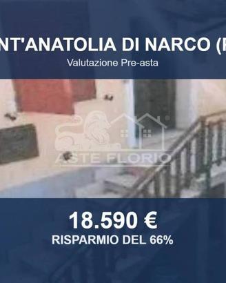 Immobile in asta di 90 m² a Sant'Anatolia di Narco