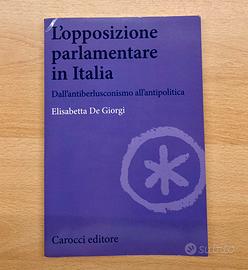 Libro L’opposizione parlamentare in Italia