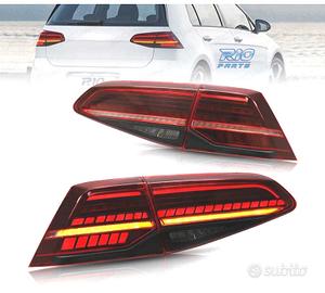 FANALI VOLKSWAGEN VW GOLF 7 7.5 12-20 LOOK 7.5 CON