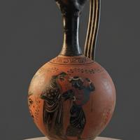 Anfora in ceramica artigianale Keramos 40x20