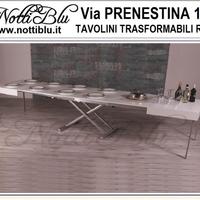 Tavolino Trasformabile allungabile con 14 posti