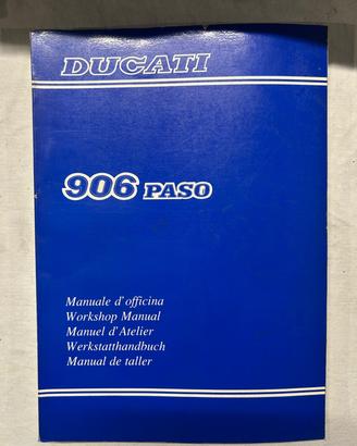 Manuale Officina Originale Ducati 906 Paso