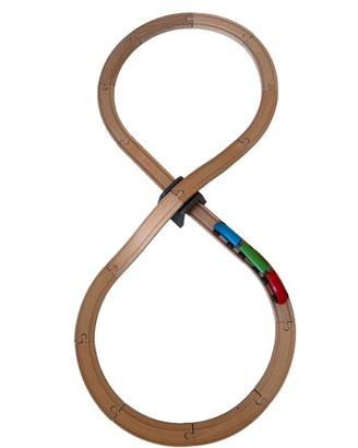 Pista trenino legno IKEA LILLABO 8 treno completo