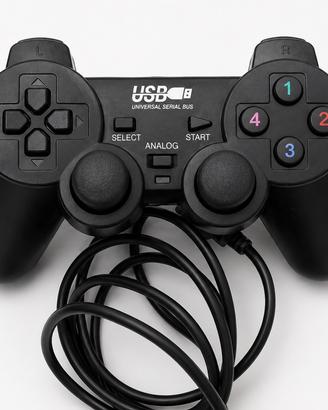 Controller USB PC Stile PlayStation Nero