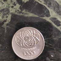 1000 lire argento