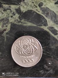 1000 lire argento