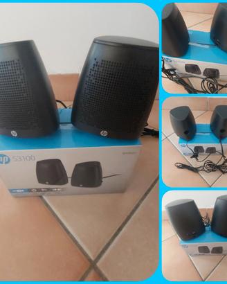 Casse Speaker HP S3100 USB - Come nuovo