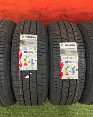 225 65 16C Gomme 4 Stagioni Kleber New 225 65 R16C