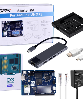 GeeekPi Starter Kit per Arduino UNO Q 2GB RAM 16GB