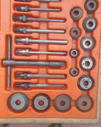 Set frese piane per sedi valvole auto e moto