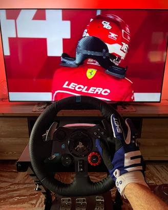 Logitech G29 + Pedaliera + Supporto Sim Racing