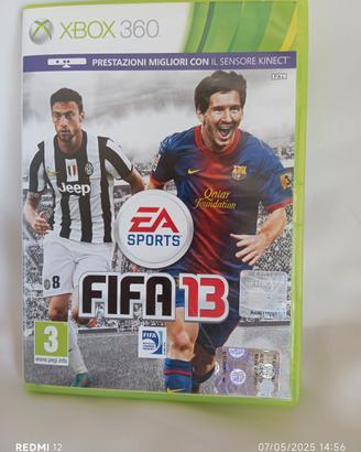 calcio sport gioco FIFA 13 XBOX 360