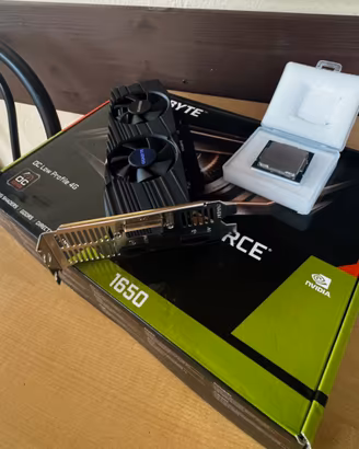 Bundle Intel i3 10100F + GTX 1650 OC Low Profile
