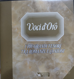 Box 10 musicassette VOCI d'ORO