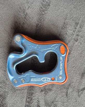 Assicuratore arrampicata ClickUp e moschettone 