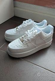 Nike Air Force 1 Bianche 44 Nuove Originali
