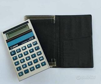 Calcolatrice vintage CANON LC 44 con custodia 