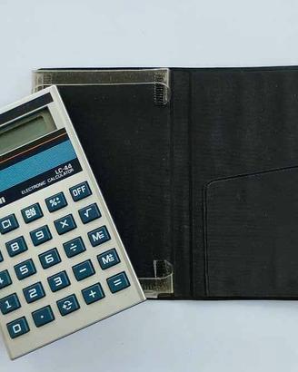 Calcolatrice vintage CANON LC 44 con custodia 