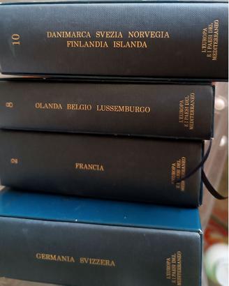 biblioteca la Repubblica 4 volumi Touring Club