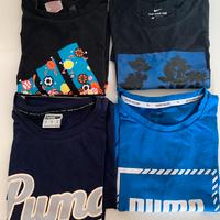 3 Magliette manica corta ragazzo a 2 euro ognuna