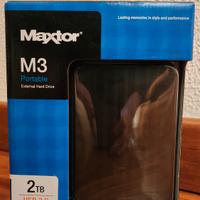 hard disk Maxtor M3 2TB NUOVO
