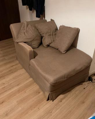 Chaise longue sfoderabile