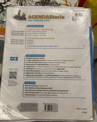 Libro agenda storia 1