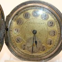 Savonette "Tavannes" inizio 900 argento niello