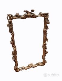 Specchio cornice dorata stile classico