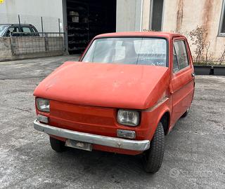 FIAT 126 SOLO PER RICAMBI CON MOTORE BUONO