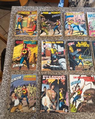 Fumetti Tex e Zagor
