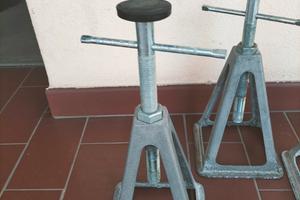 4 cavalletti supporto camper