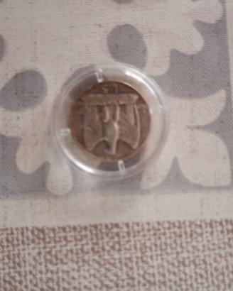 moneta d argento  5 lire 