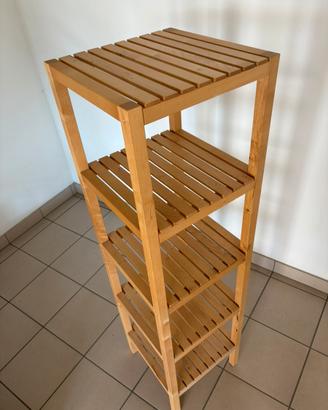 Scaffale in legno - 5 ripiani