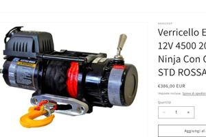 Verricello elettrico