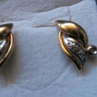 Orecchini a lobo in oro 585