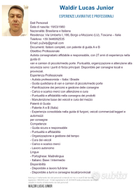 Autista consegne patente A/B - Disponibile per van