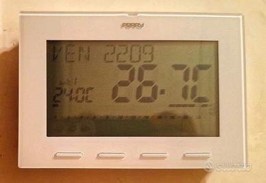 Cronotermostato Perry 1CRCR028B - Display Luminoso