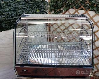 vetrina calda da appoggio bar pasticceria pizzeria