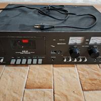 Akai cs-705d Stereo Vintage con due casse