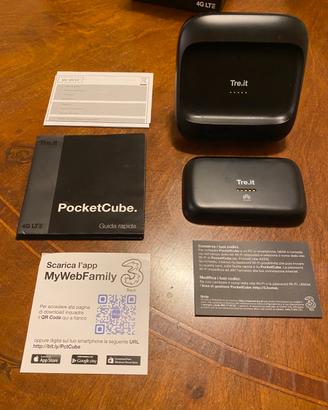Pocket Cube 4G LTE Model E5575S-210 - Colore nero