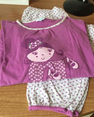 Pigiama rosa 13-14 anni